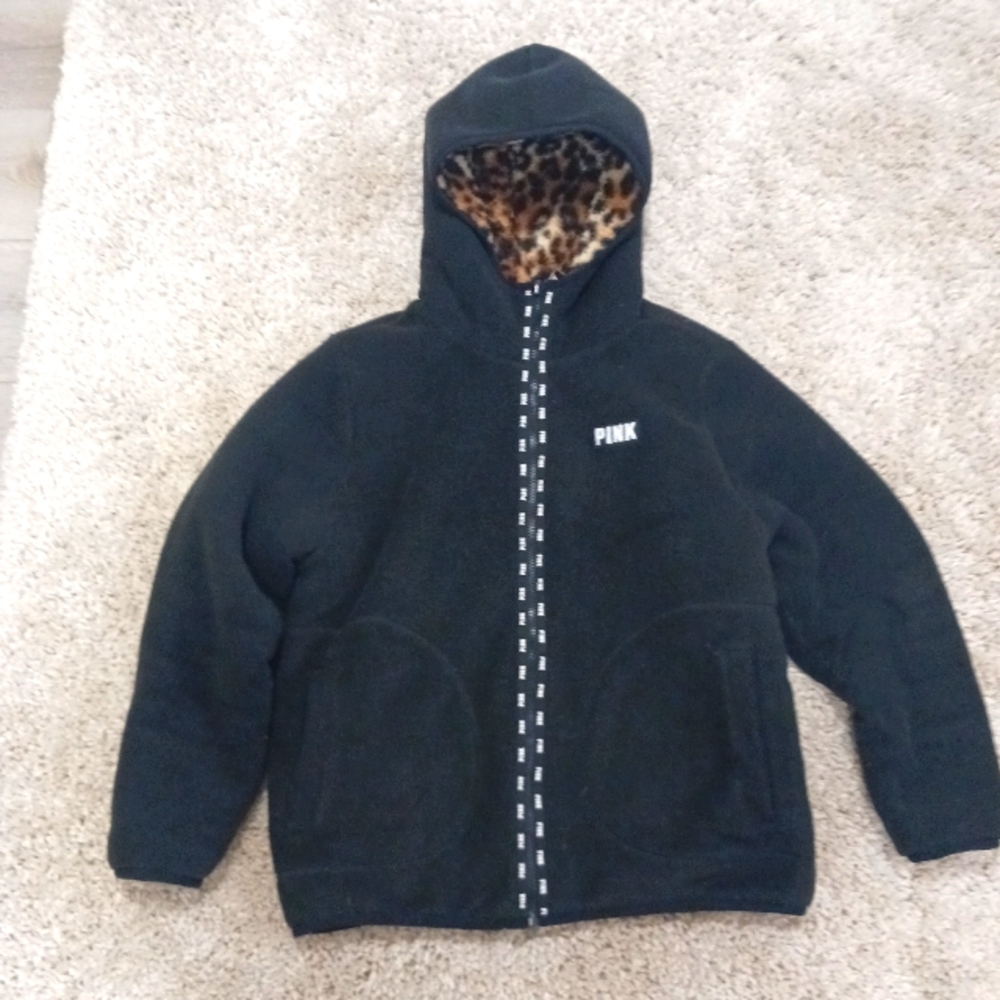PINK Sherpa fleece Jacket!